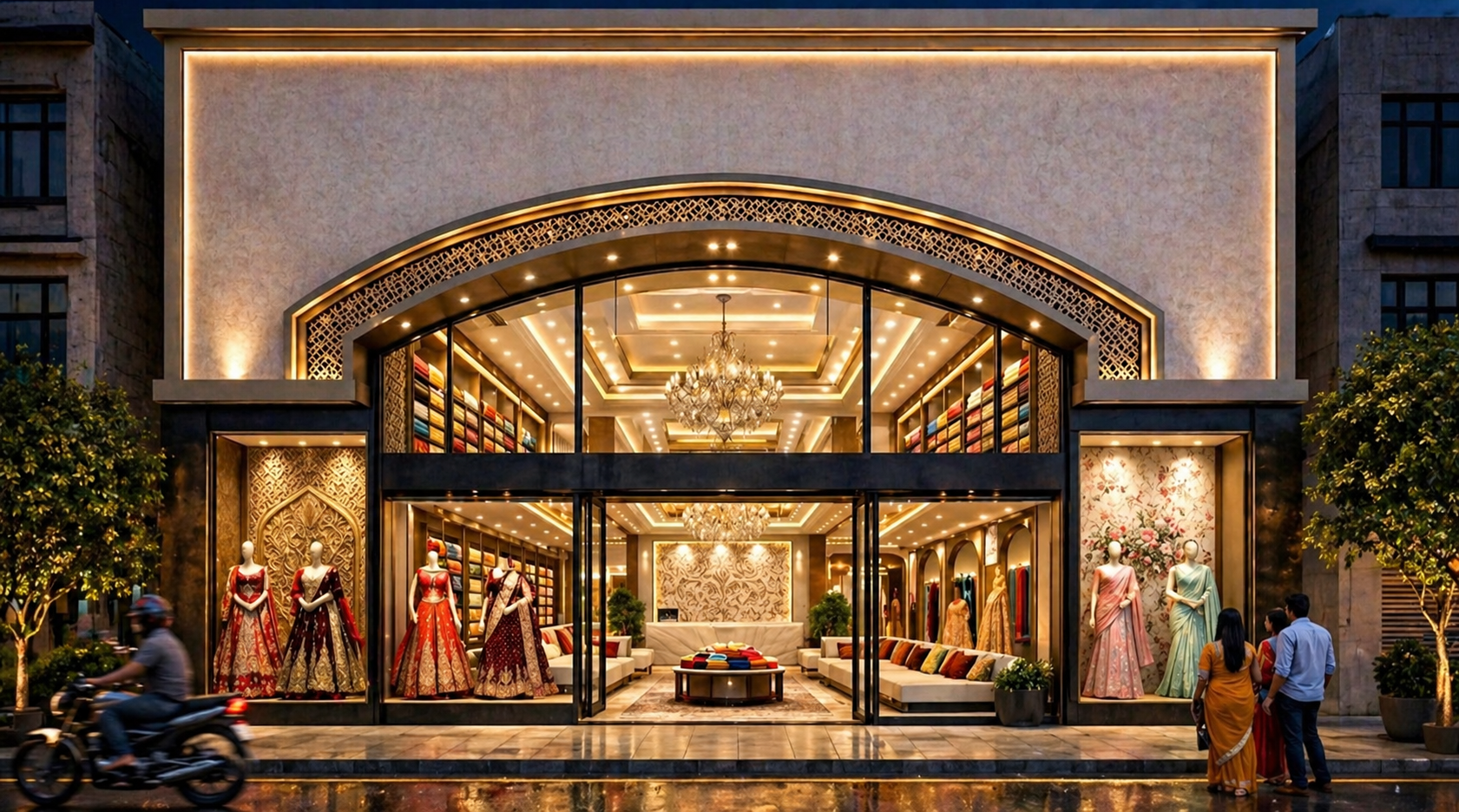 Luxury Clothing Showroom
